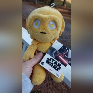 Star Wars C3PO plush NWT